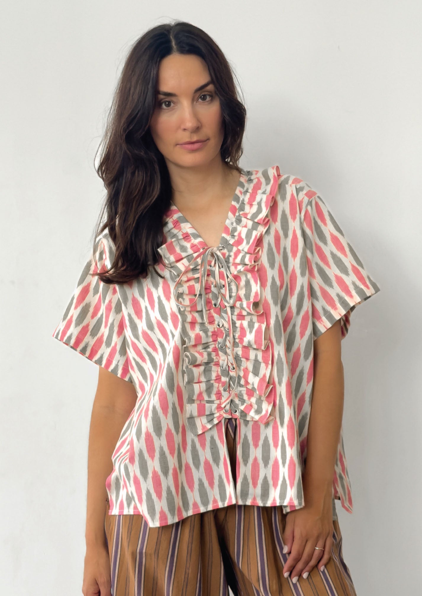 The Sophie Top, Desert Ikat