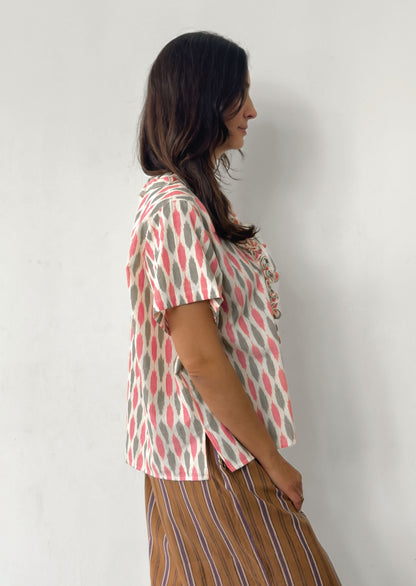 The Sophie Top, Desert Ikat