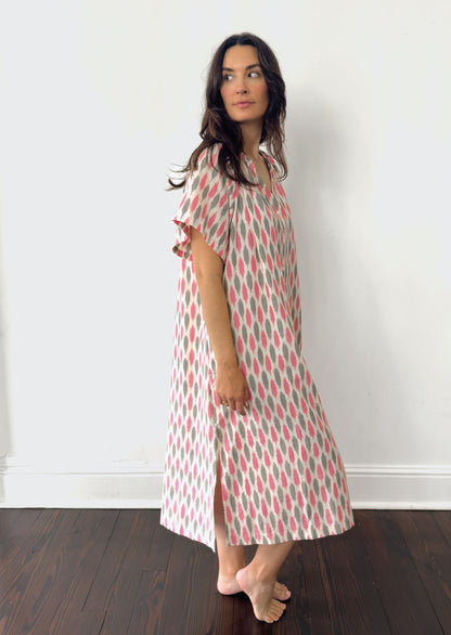 The Chelsea Dress, Desert Ikat