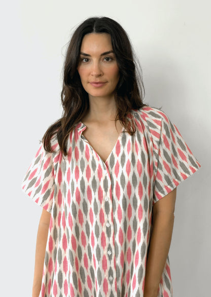 The Chelsea Dress, Desert Ikat
