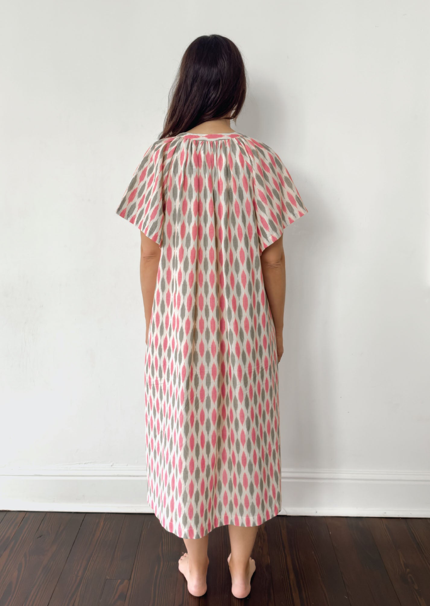 The Chelsea Dress, Desert Ikat
